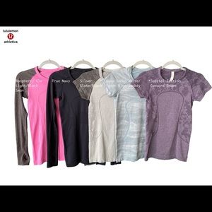 NOT FOR SALE Lululemon🍋 Swift Tech LS / SS